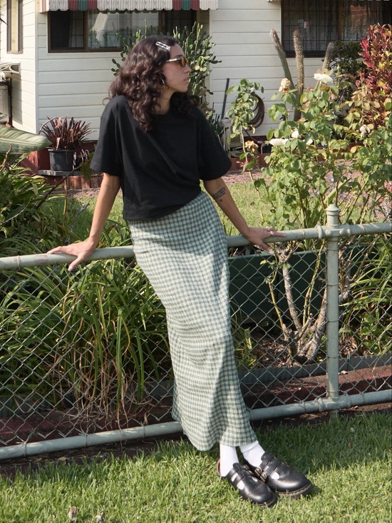Afends Dresses & Skirts - NWOT Afends Lita Seersucker Maxi Skirt
